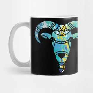 Colorful animal psychedelic shirt Mug
